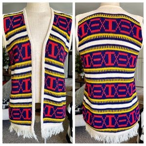 VTG 60s 70s Sweater Vest